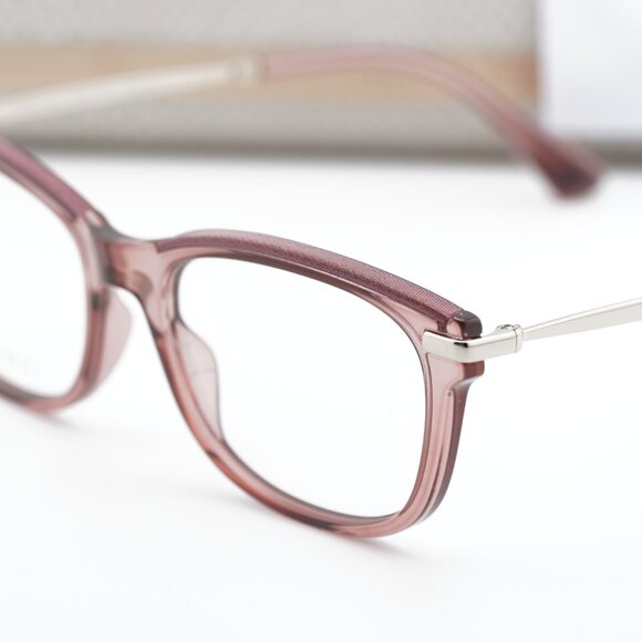Jimmy Choo JC248 0S5R 00 Rectangle 53mm Eyeglasses - Burgundy/Gold - Picture 8 of 10